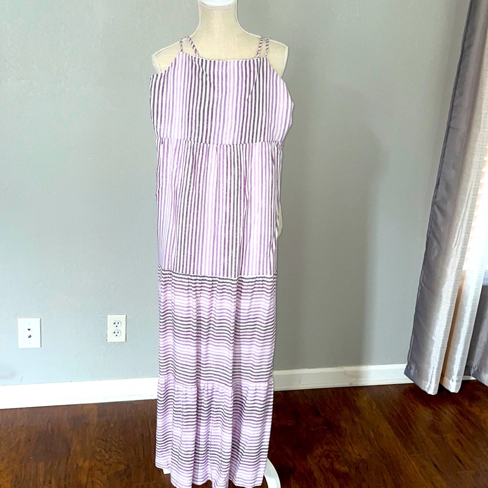 Striped Maxi Dress